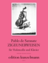 Zigeunerweisen op.20 fr Violoncello und Klavier