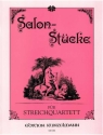 Salonstcke Band 1 fr Streichquartett Stimmen