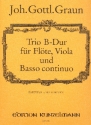 Trio B-Dur fr Flte, Viola und Bc