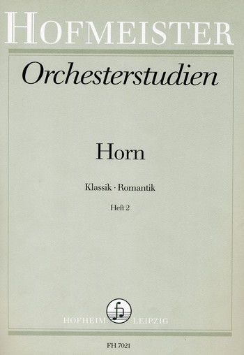 Orchesterstudien fr Horn Band 2 Klassik - Romantik