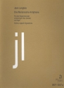 Drei Marianische Antiphone fr eine Singstimme (oder 1stg. Chor) und Orgel Partitur (= Orgelstimme) mit eingelegter Sing/Chorstimme