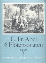 6 Sonaten op.6 Band 1 (Nr.1-3) fr Flte und Bc