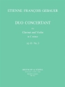 Duo concertant op.16,3 fr Klarinette und Violine Spielpartitur