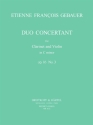 Duo concertant op.16,3 fr Klarinette und Violine Spielpartitur