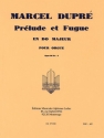 Prlude et fugue do majeur op.36,3 pour orgue