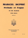 Prlude et fugue do majeur op.36,3 pour orgue