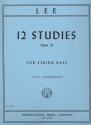 12 Studies op.31 for string bass solo (original for cello)