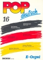 Pop deutsch Band 16 fr E-Orgel
