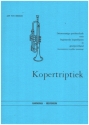 Kopertriptiek dreistemmige speelmethode voor beginnende koperblazer fr 3 Trompeten