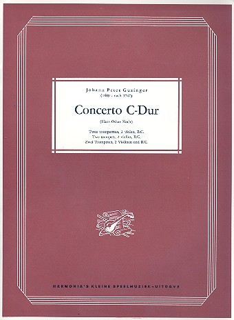 Concerto C-Dur fr 2 Trompeten, 2 Violinen und Bc