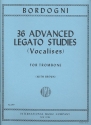 36 advanced Legato Studies for trombone (vocalises)