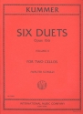 6 Duets op.156 vol.2 (nos.4-6) for 2 cellos