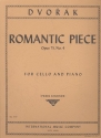 Romantic Piece op.75,4 for cello and piano