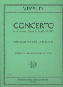 Concerto a minor op.3,8 F.1:177 for 2 violins and piano