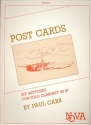 Post Cards - 6 sketches  for clarinet