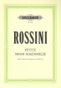 Petite messe solennelle fr Soli (SATB), Chor, Harmonium und Klavier Klavierauszug (Partitur)