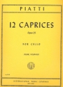 12 Caprices op.25 for cello