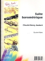 Suite baromtrique pour 4 flutes, partition+parties cours preparatoire - elementaire