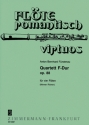 Quartett F-Dur op.88 fr 4 Flten Partitur und Stimmen