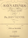 Sonatines pour 2 flutes et cello (1. serie, Nr.1)