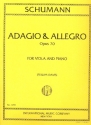 Adagio and Allegro op.70 for viola and piano