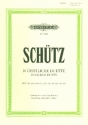 10 geistliche Duette fr 2 Solostimmen oder 2-stg Chor mit Orgel, Harmonie oder Klavier