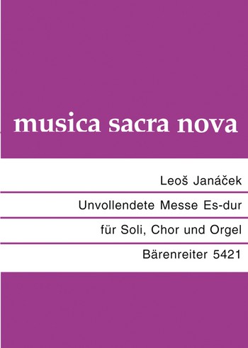 Messe Es-Dur fr Soli, Chor und Orgel Partitur