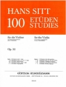 100 Etden op.32 Band 1 fr Violine