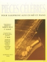 Pices clbres vol.1 pour saxophone alto et piano