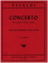 Concerto e flat major F.X Nos.1+2 for 2 trumpets and piano