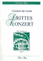 Konzert C-Dur Nr.3  fr Flte, Streichorchester und Cembalo fr Flte und Klavier