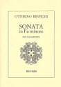 Sonata fa minore per pianoforte