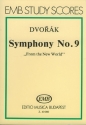 Sinfonie e-Moll Nr.9 op.95 fr Orchester Studienpartitur