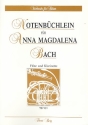 Notenbchlein fr Anna Magdalena Bach fr Flte und Klarinette 2 Spielpartituren