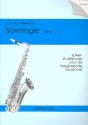 Saxologie vol.1 Speelstudiebook foor de beginnende saxofonist