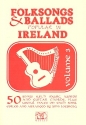 Folksongs and Ballads popular in Ireland vol.3 50 Songs with music/words/guitar