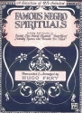 Famous Negro Spirituals: fr Gesang und Klavier