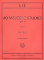 40 melodic Studies op.31 vol.1 (nos.1-22) for cello solo