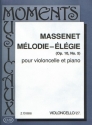 Melodie-Elegie op.10,5 fr Cello und Klavier