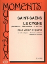 Le cygne pour violon et piano