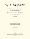 Sinfonia concertante Es-Dur KV364 für Violine, Viola und Orchester Cello / Baß