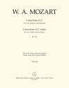 Concertone C-Dur KV190 für 2 Violinen und Orchester Viola 1/2