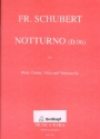 Notturno D96 fr Flte, Gitarre Viola und Violoncello Partitur und Stimmen