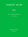 Trio für Oboe, Klarinette und Fagott Partitur und Stimmen