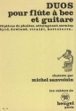 DUOS POUR FLUTE A BEC ET GUITARE SANVOISIN, MICHEL, ED