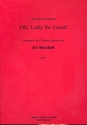 Oh Lady be good for 4 clarinets score and parts
