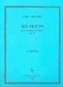 6 duets op.27 for 2 flutes or violins