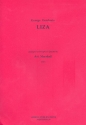 Liza for saxophone quartet score and parts