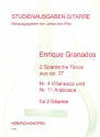 2 Spanische Tnze aus op.37 fr 2 Gitarren