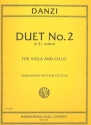 Duet no.22 E flat major for viola and cello